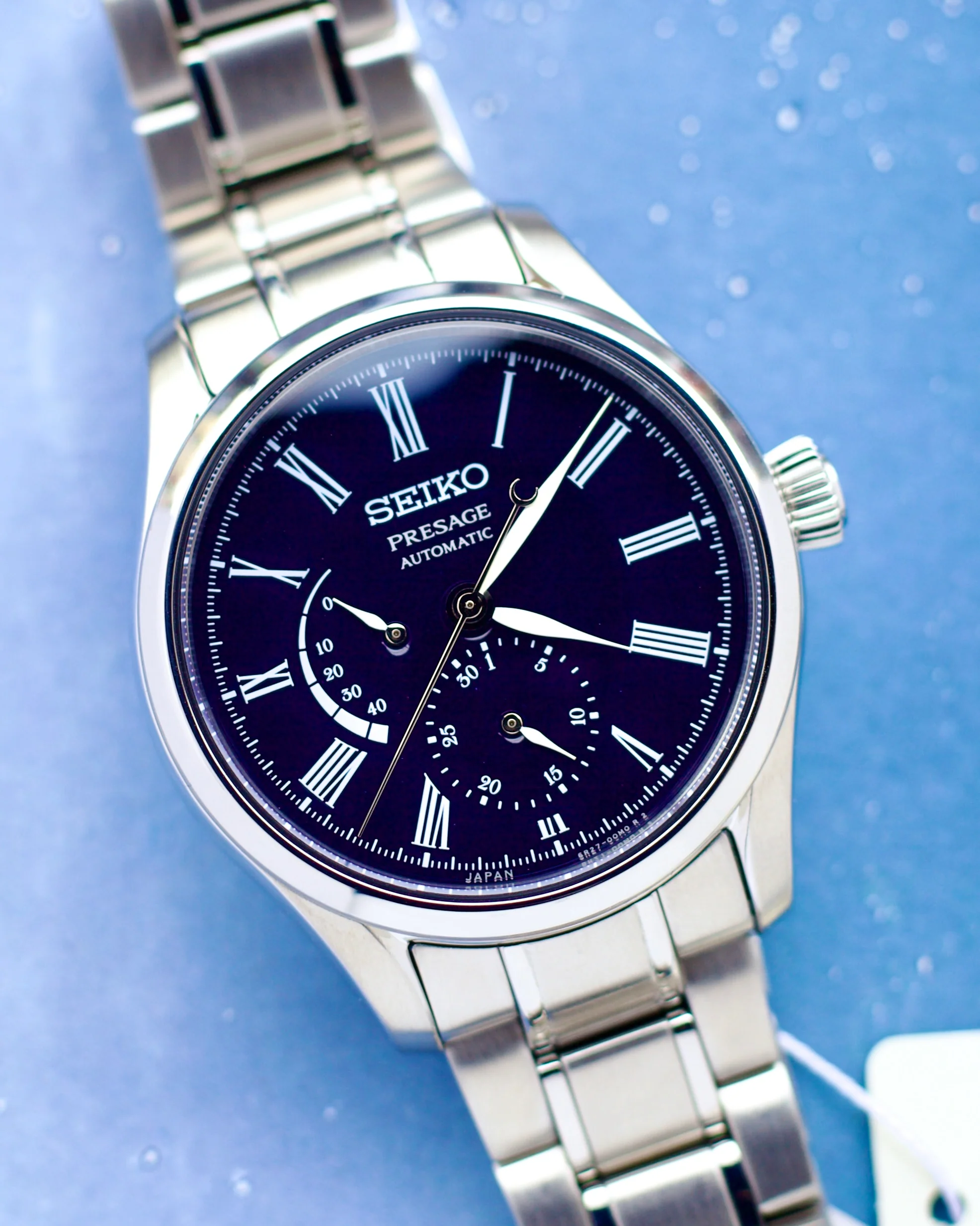 2026 Seiko Presage SPB091 Enamel Collection Blue Dial 40.5mm - Image 2
