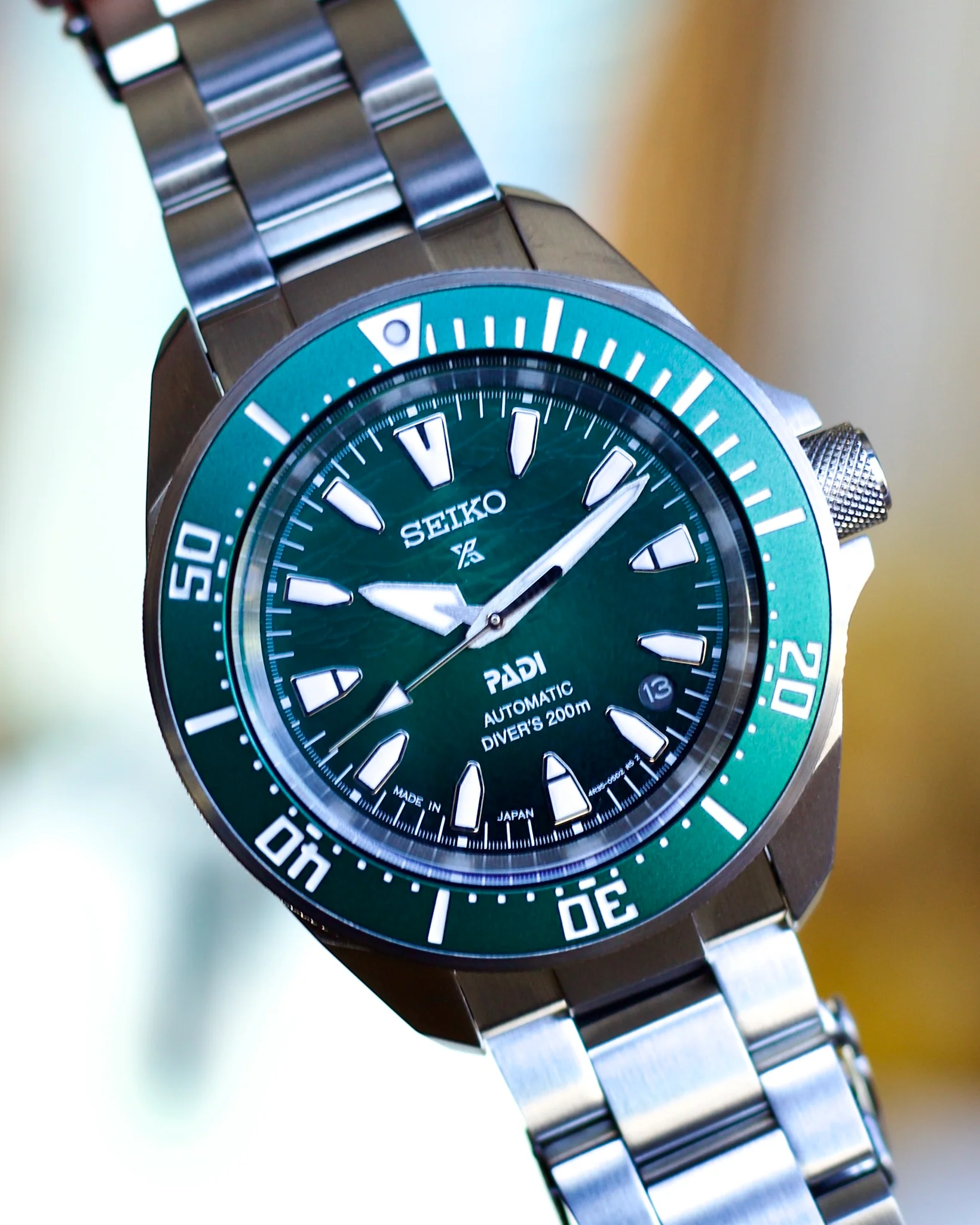 2025 SEIKO Prospex PADI "Mini Hulk" Special Edition SRPL53 41.7mm