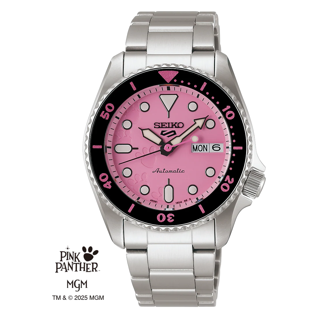 SEIKO SRPM07 PINK PANTHER 38MM