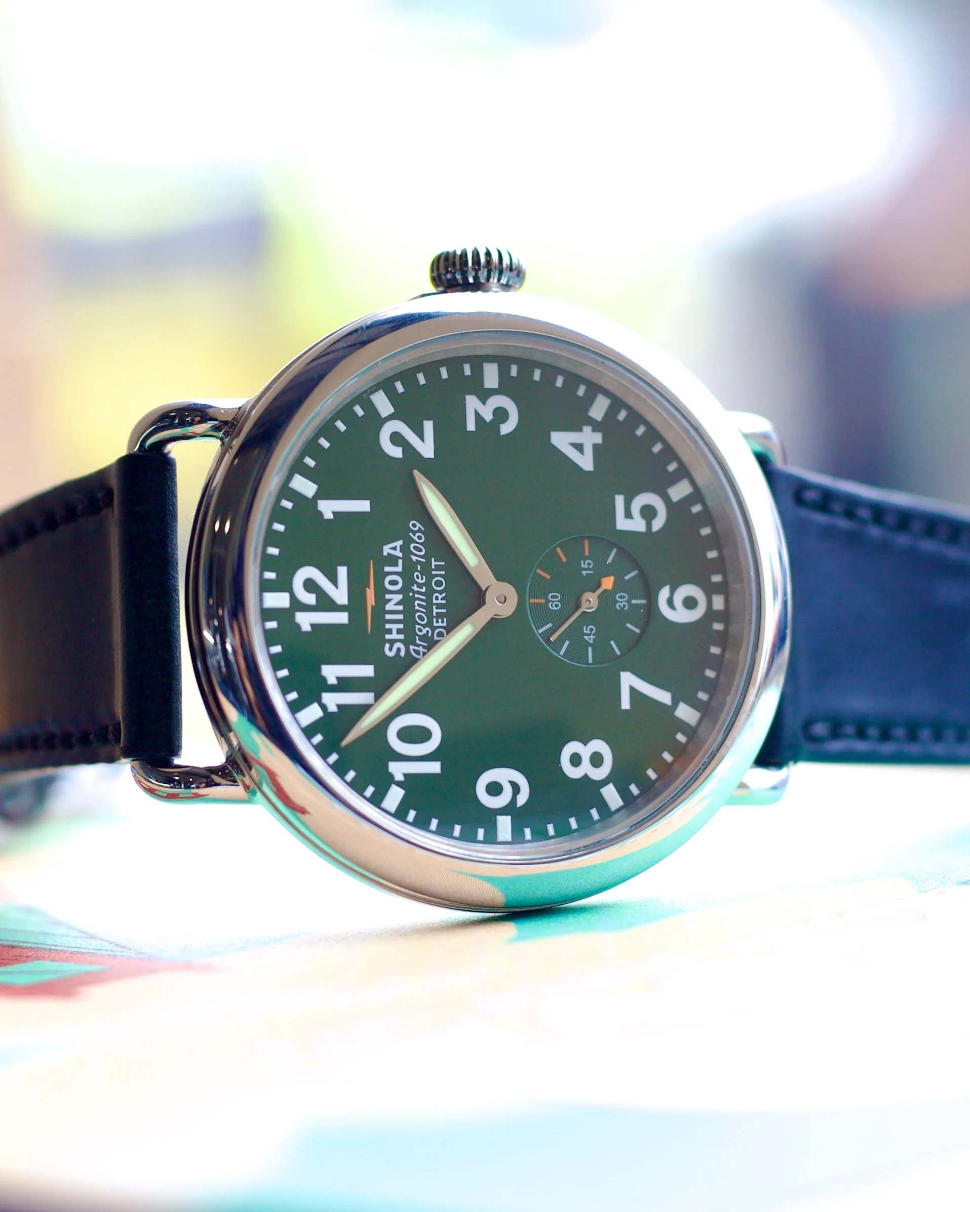 2024 Shinola Runwell Watch Argonite 1069 Quartz 41mm - Image 5