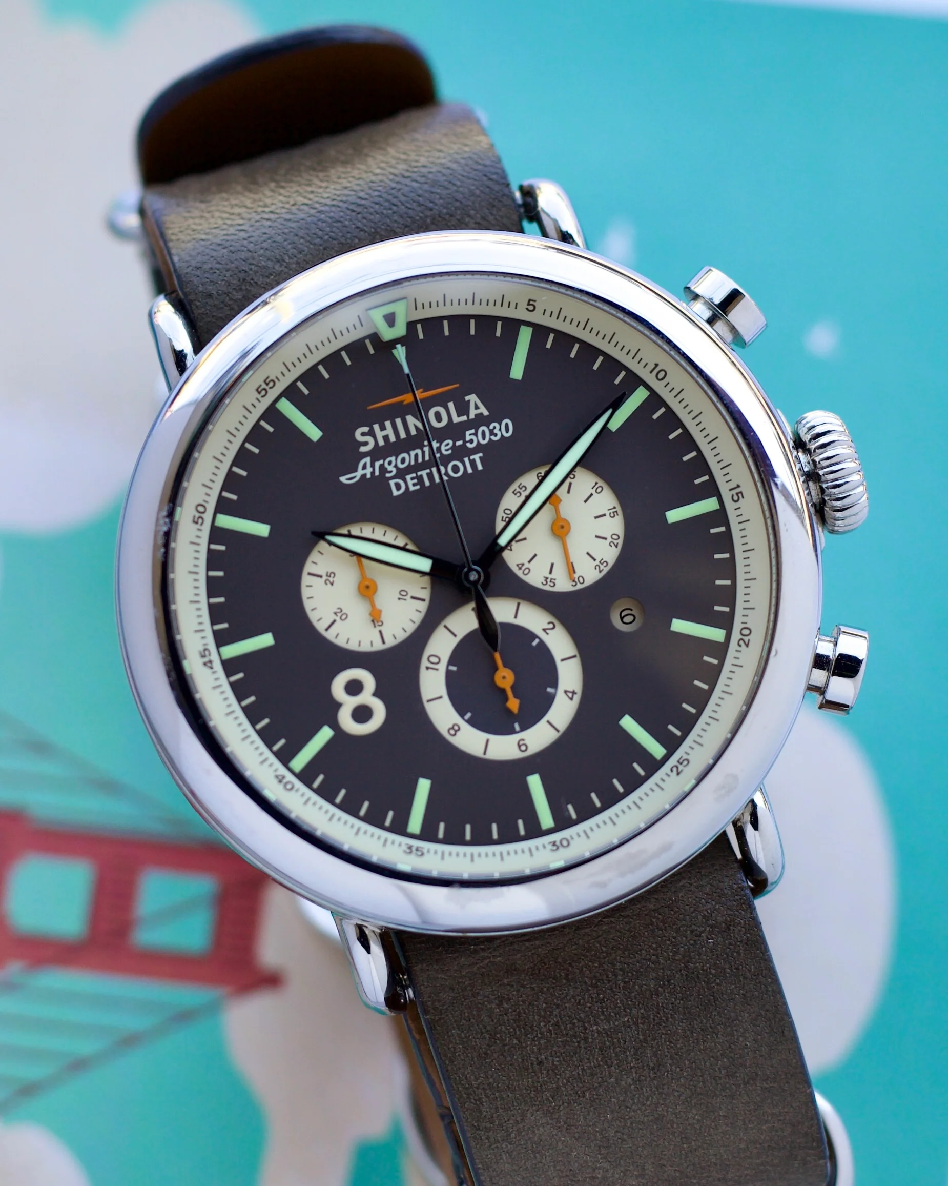 2023 Shinola Runwell Quartz Chronograph 47mm