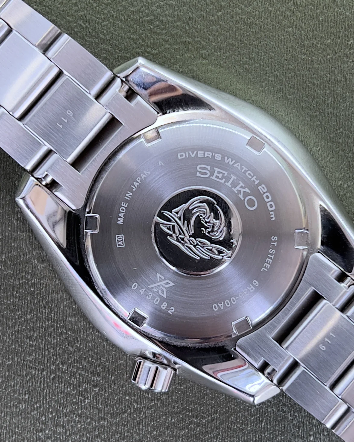 2022 SEIKO PROSPEX GREEN DIVER SUMO SPB103 45MM - Image 3