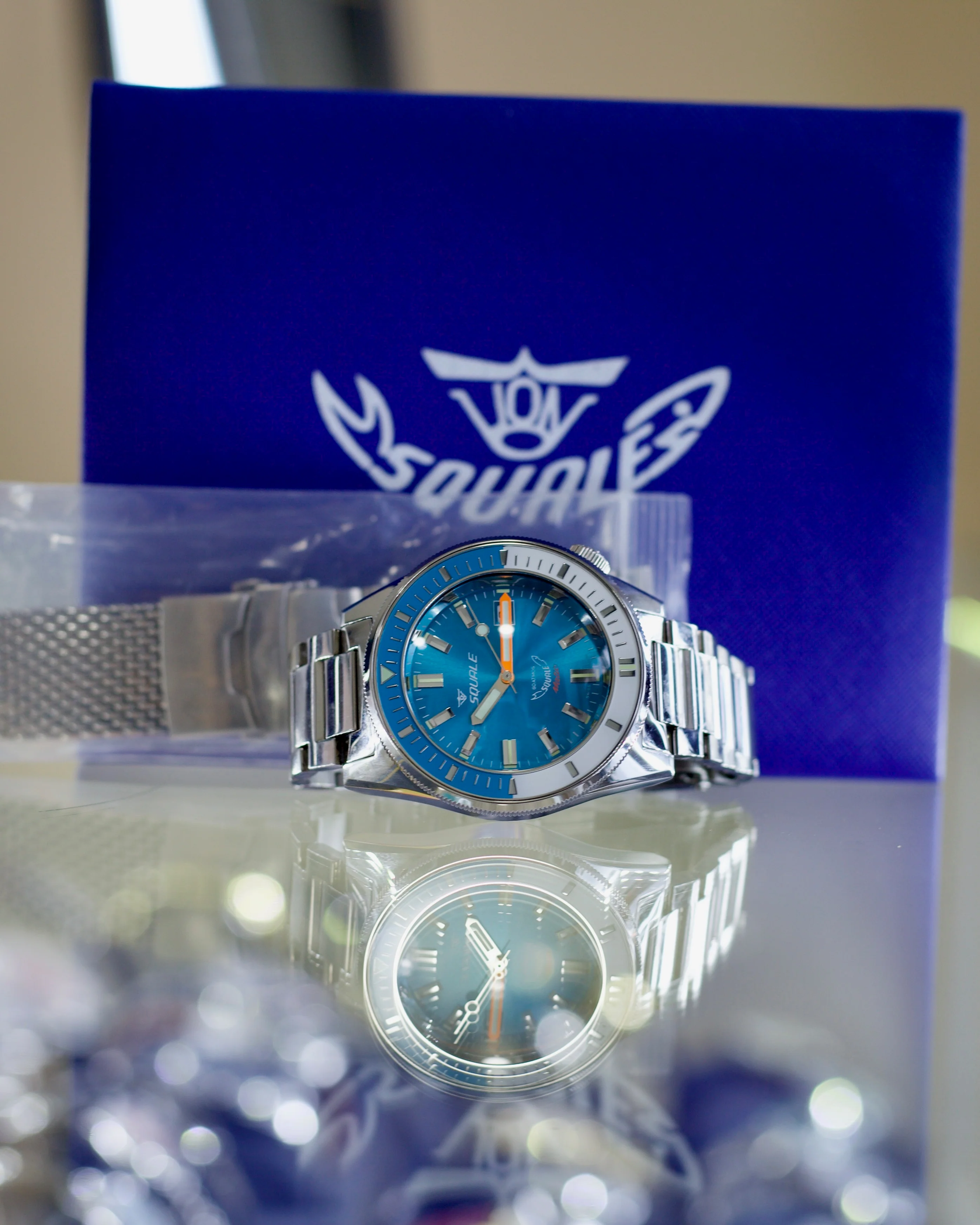 2025 SQUALE 60 ATMOS MATIC Light Blue MATICXSE.ME22 44MM - Image 5