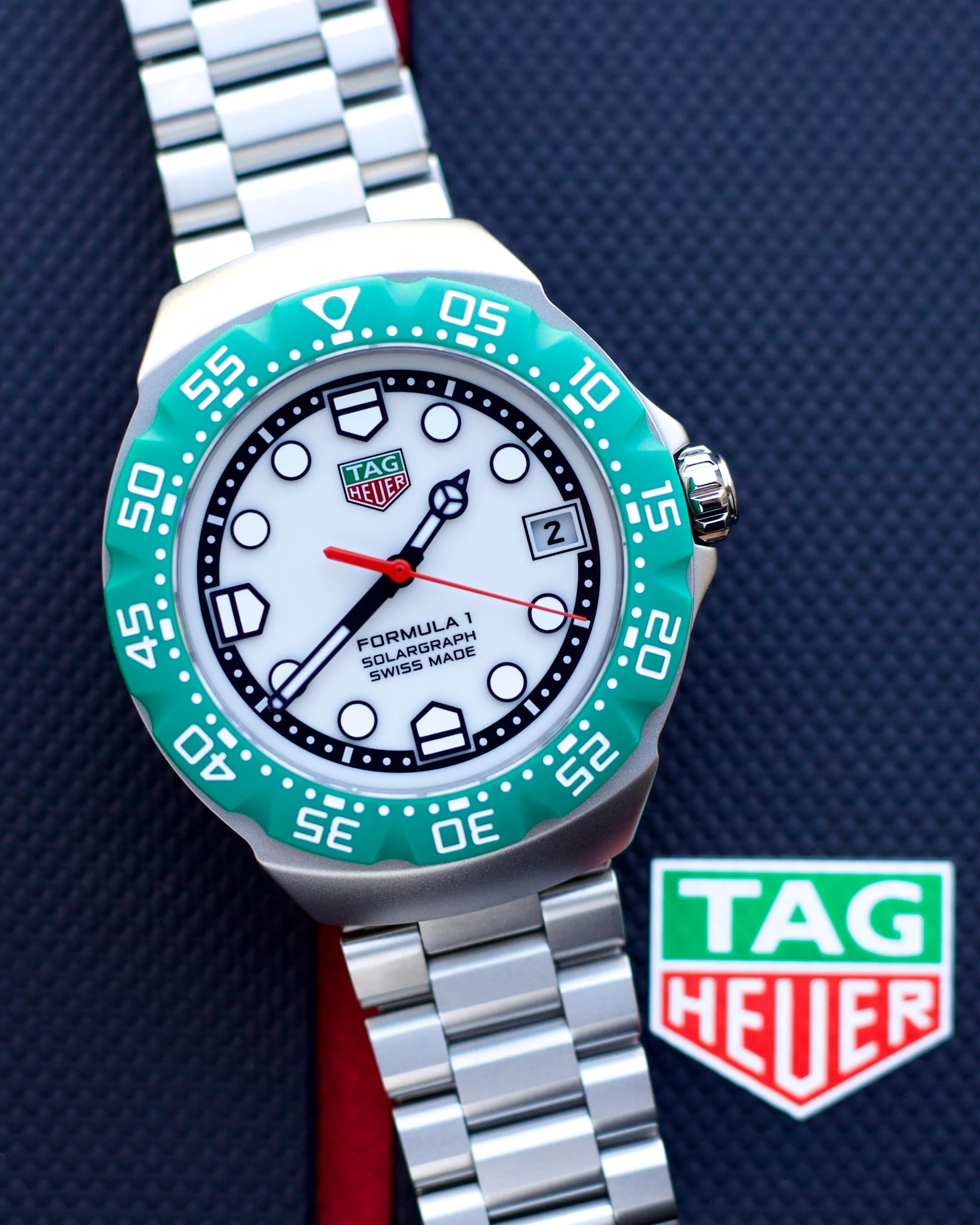 2026 TAG Heuer Formula 1 Solargraph Solar Quartz WBY111E.BA0042 38mm - Image 3