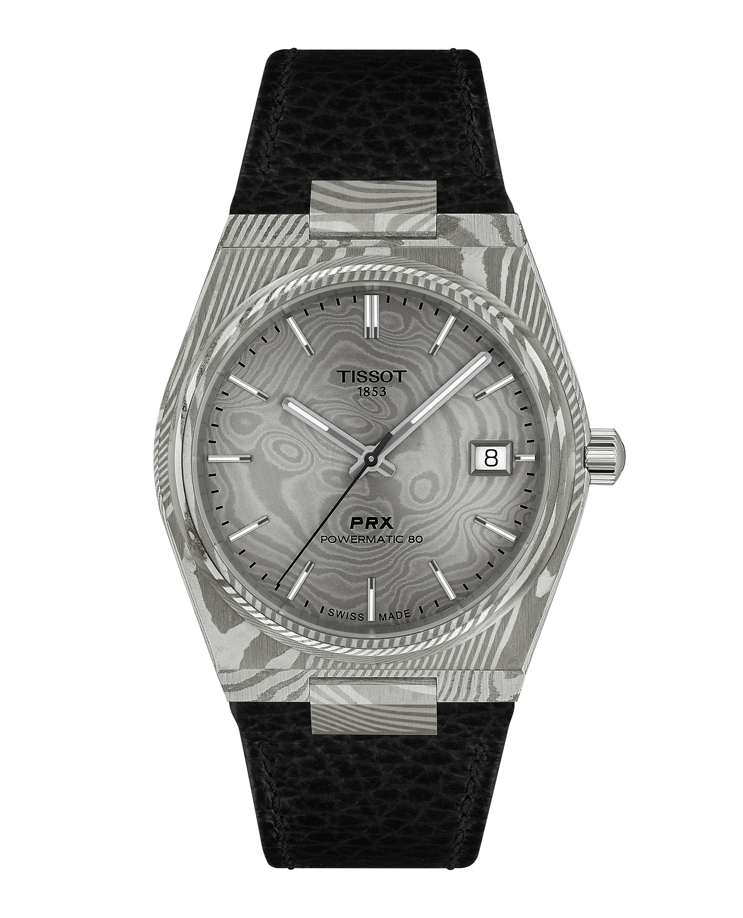 Tissot PRX Marbled Damascus Steel T137.807.96.081.00 38mm
